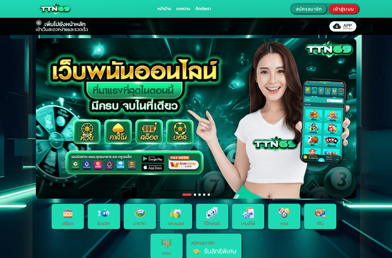 Screenshot preview of ttn69.tech