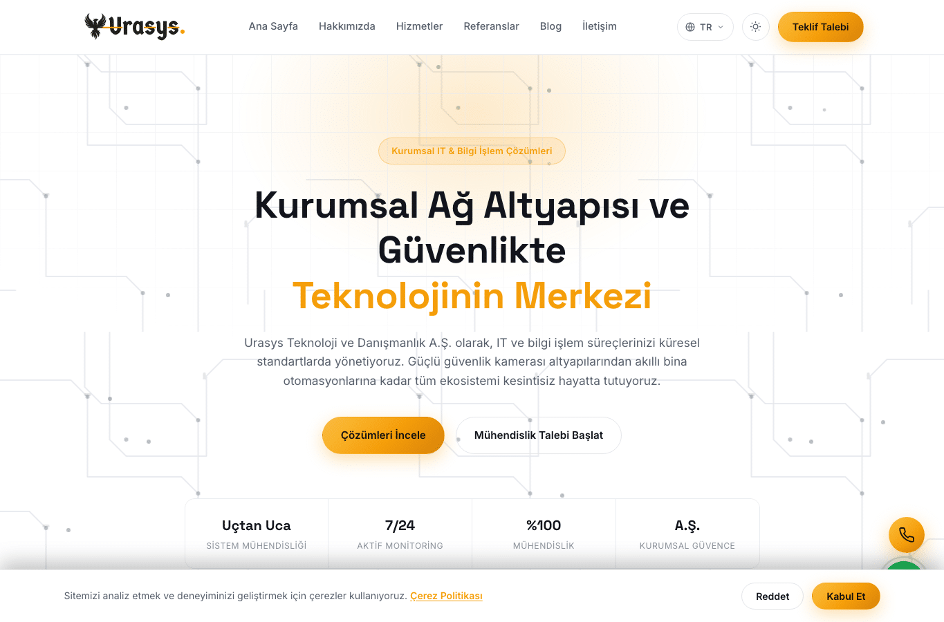 Screenshot preview of urasys.xyz