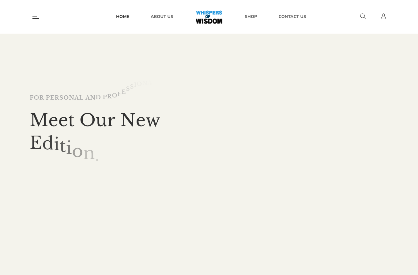 Screenshot preview of wishpersofwisdom.com