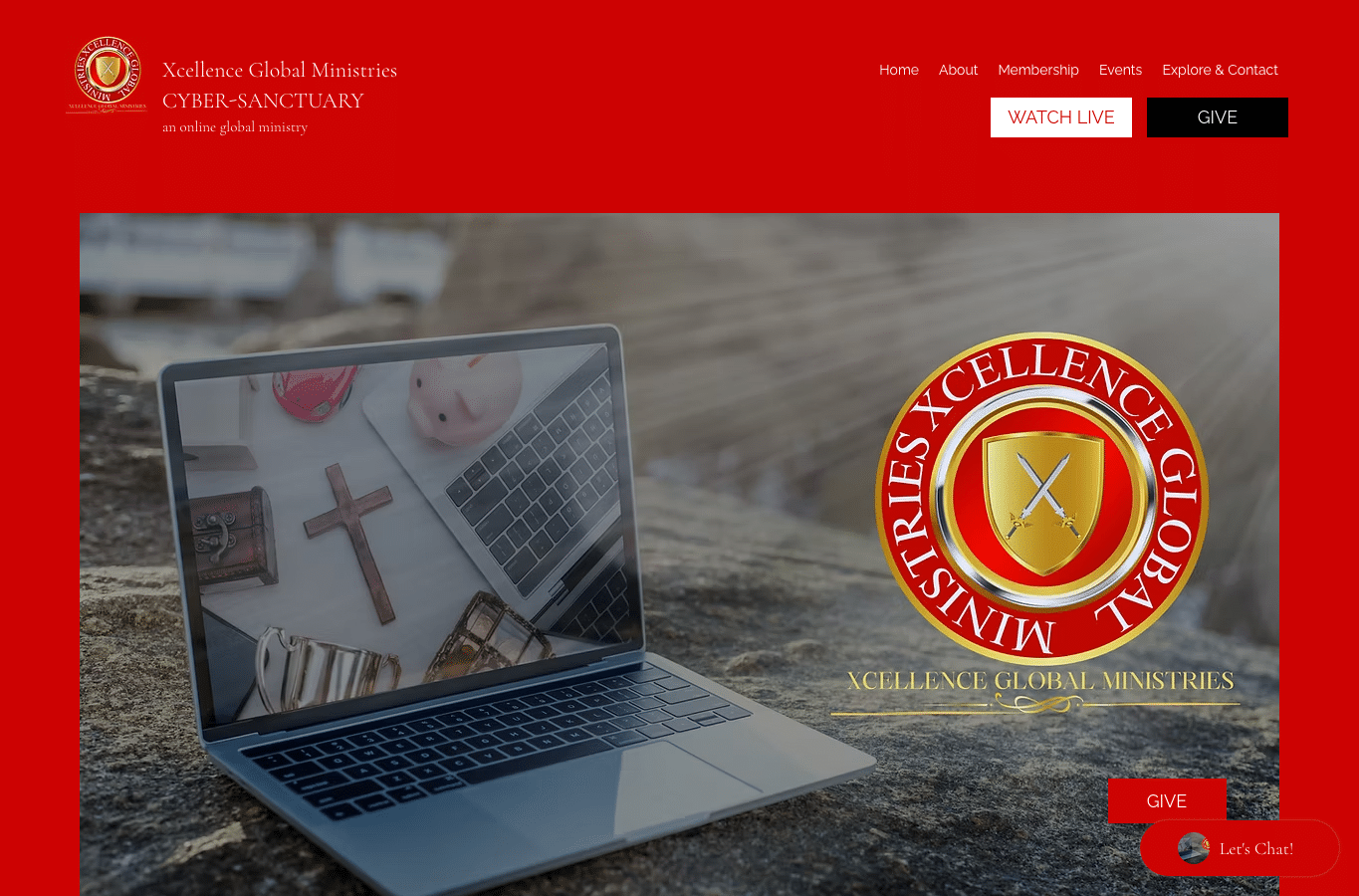 Screenshot preview of xgministries.org