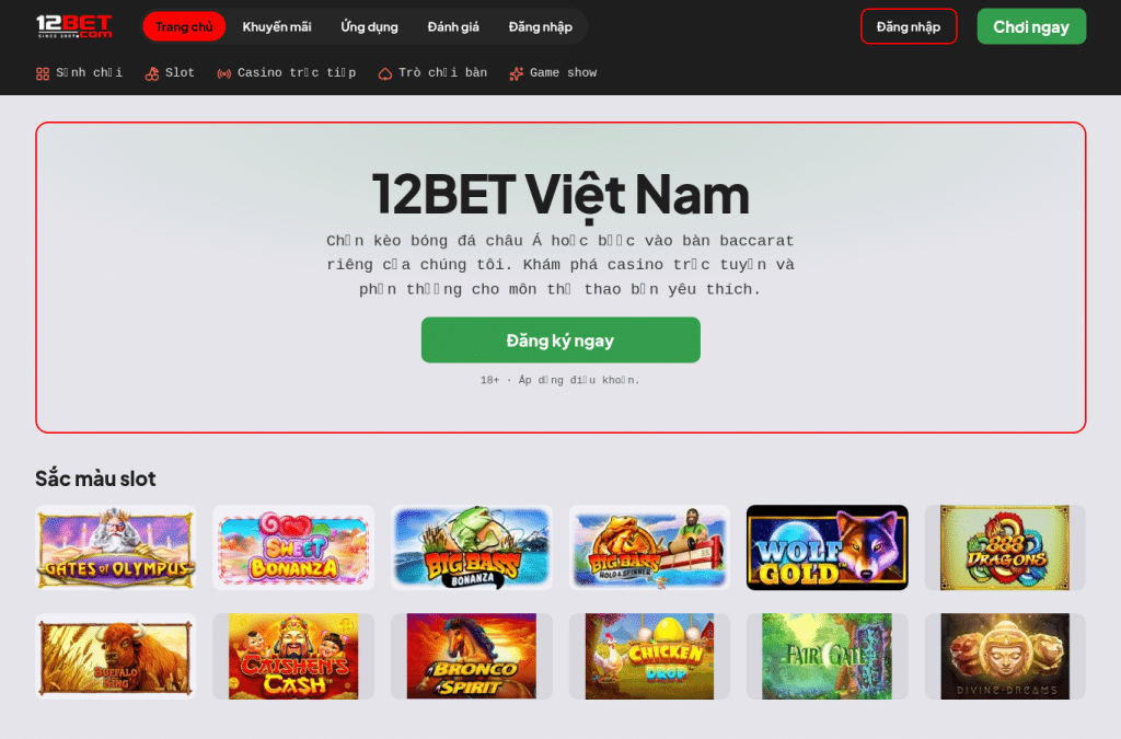 Screenshot preview of 12bet-casino.bet