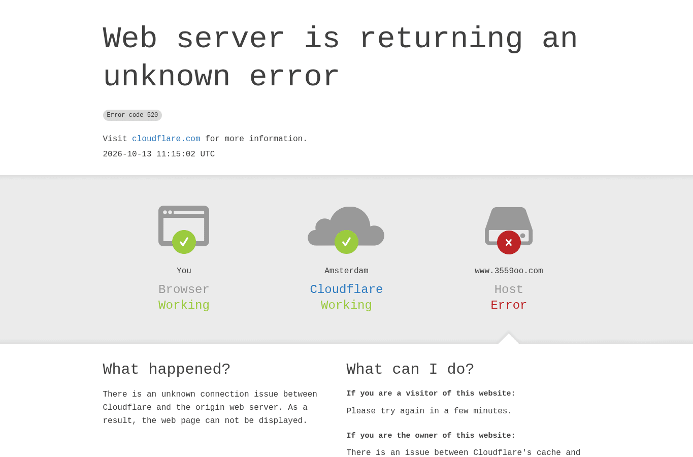 Screenshot preview of 3559oo.com