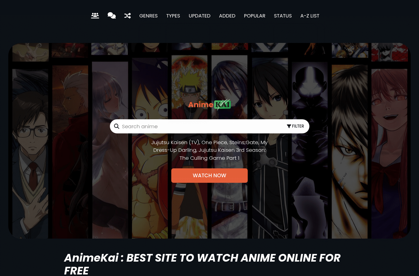 Screenshot preview of animekai.ro