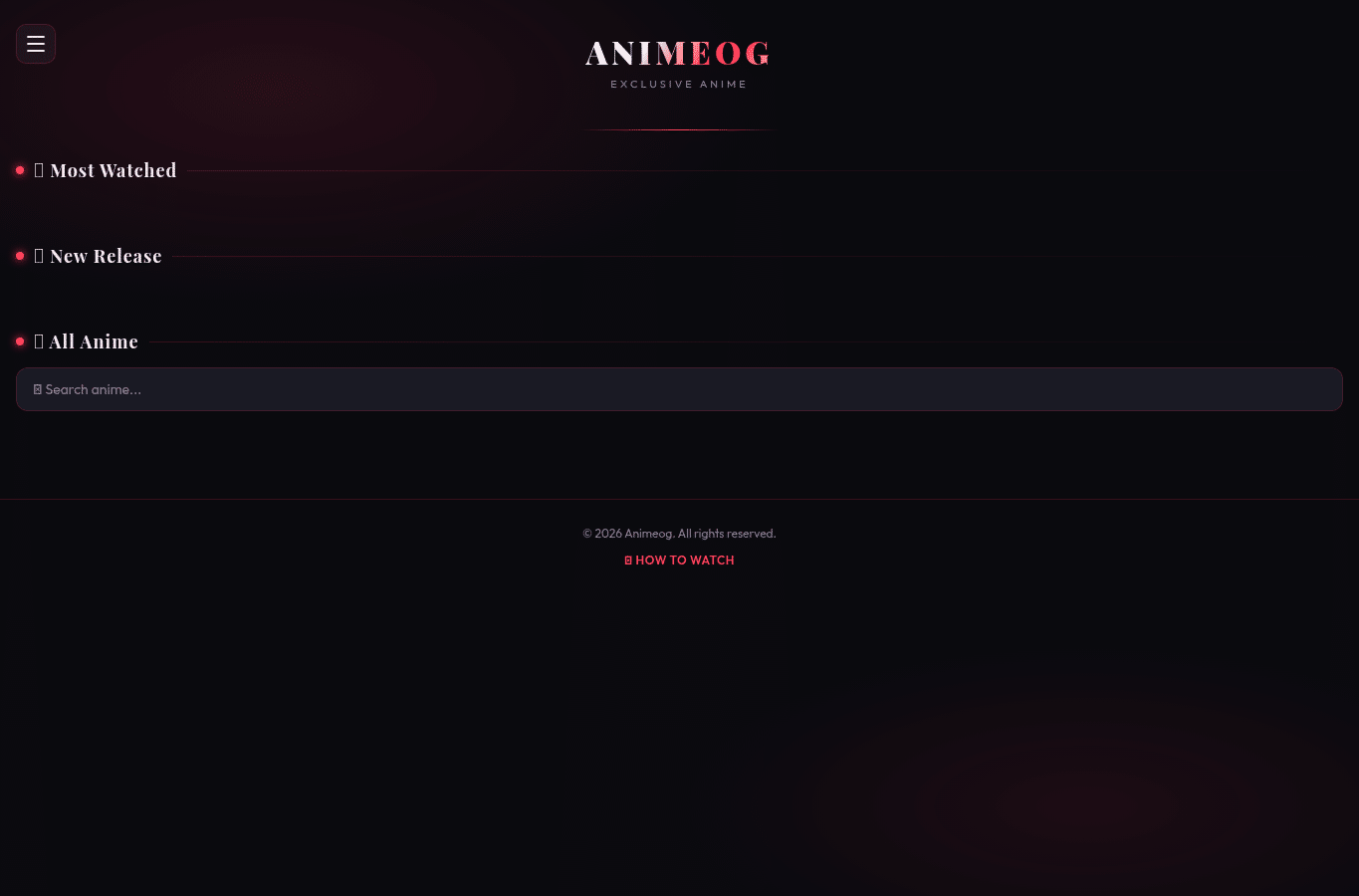 Screenshot preview of animeog.online
