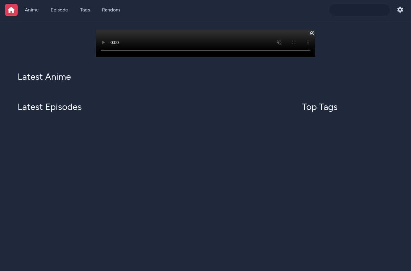 Screenshot preview of anizone.to