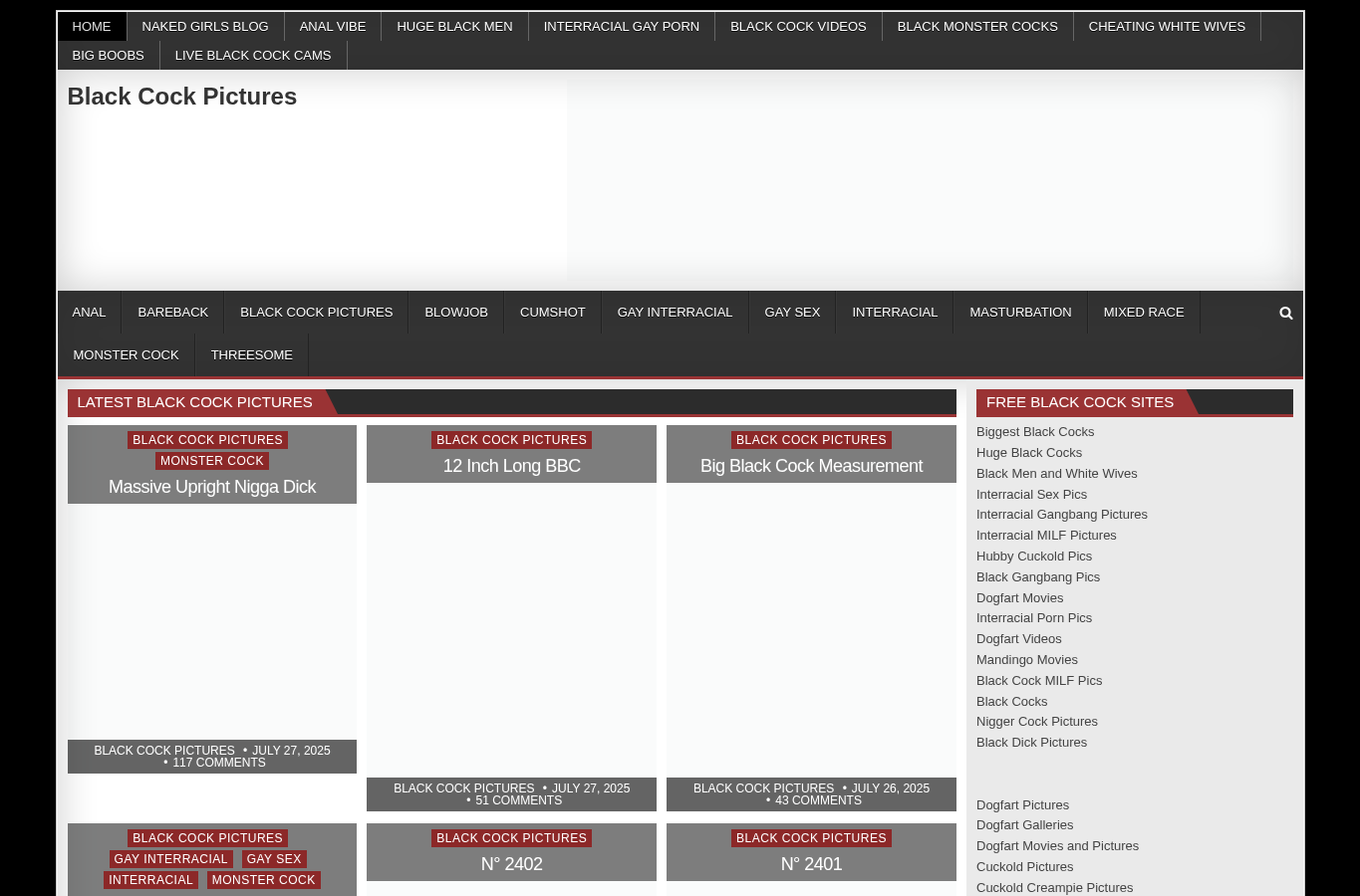 Screenshot preview of blackcockpictures.com