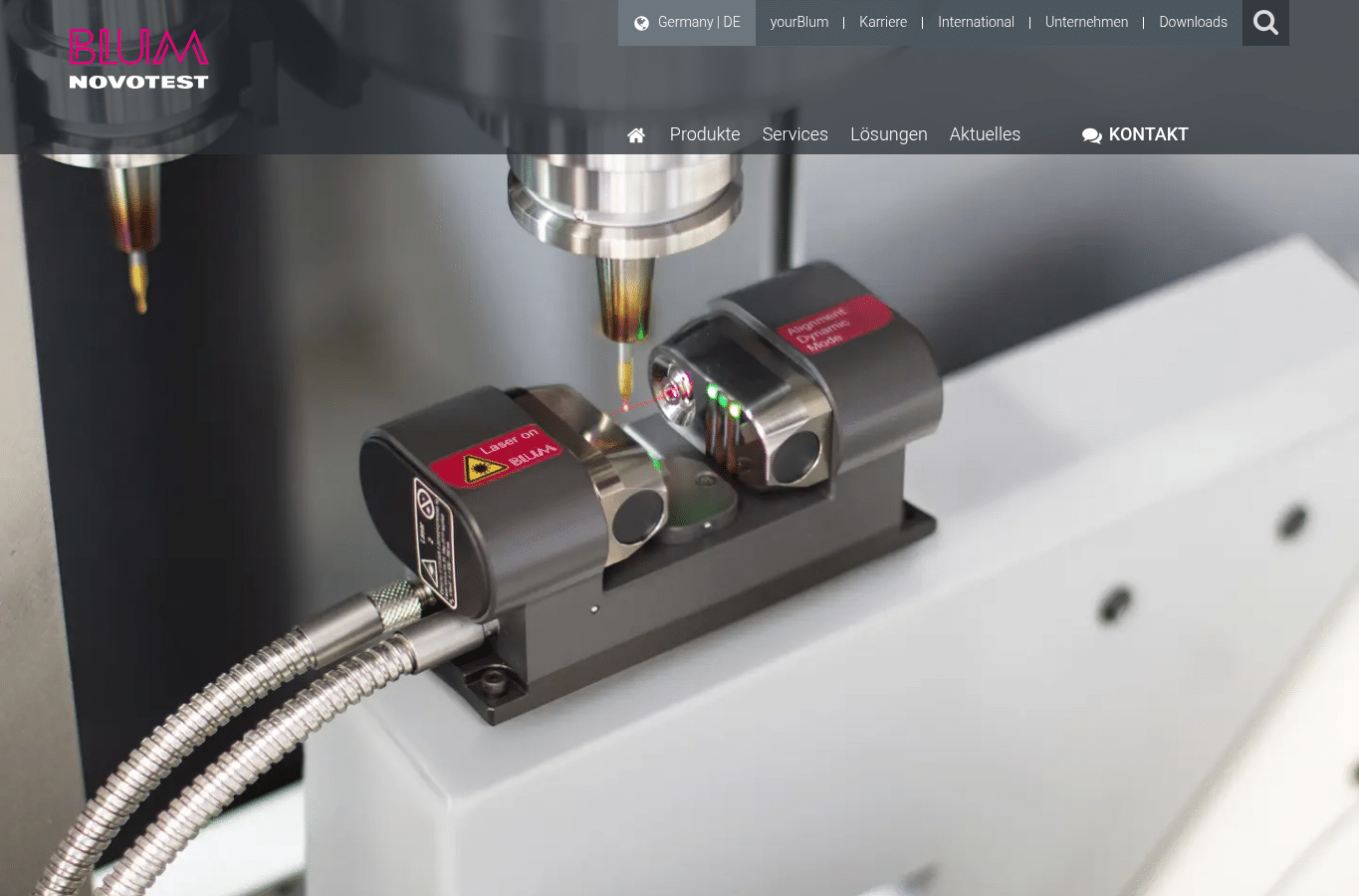 Screenshot preview of blum-novotest.com