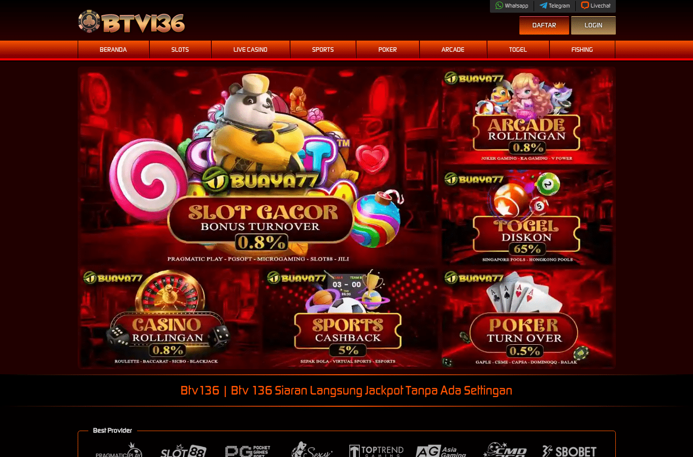 Screenshot preview of btv136.net
