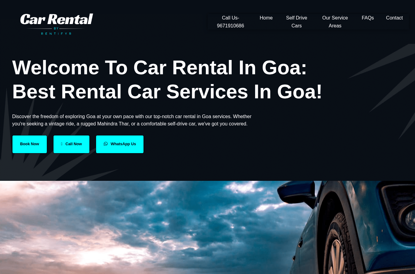 Screenshot preview of cargoarent.com