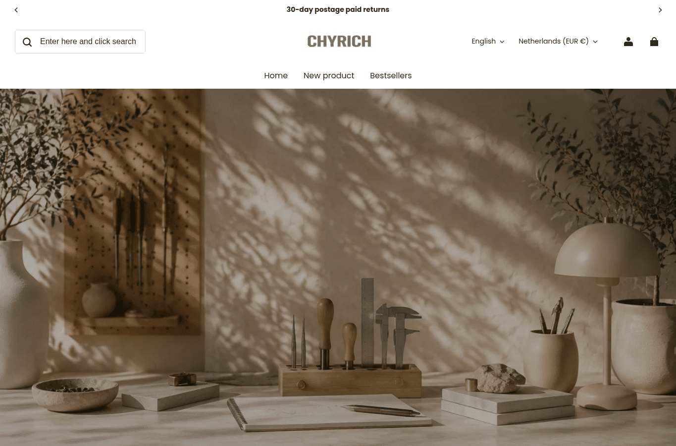 Screenshot preview of chyrich.com