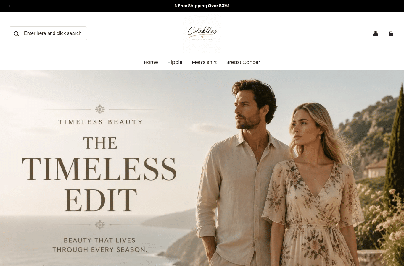 Screenshot preview of cotabllas.com