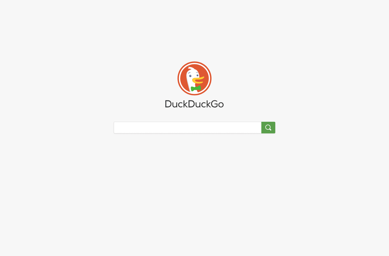Screenshot preview of duckduckgo.com