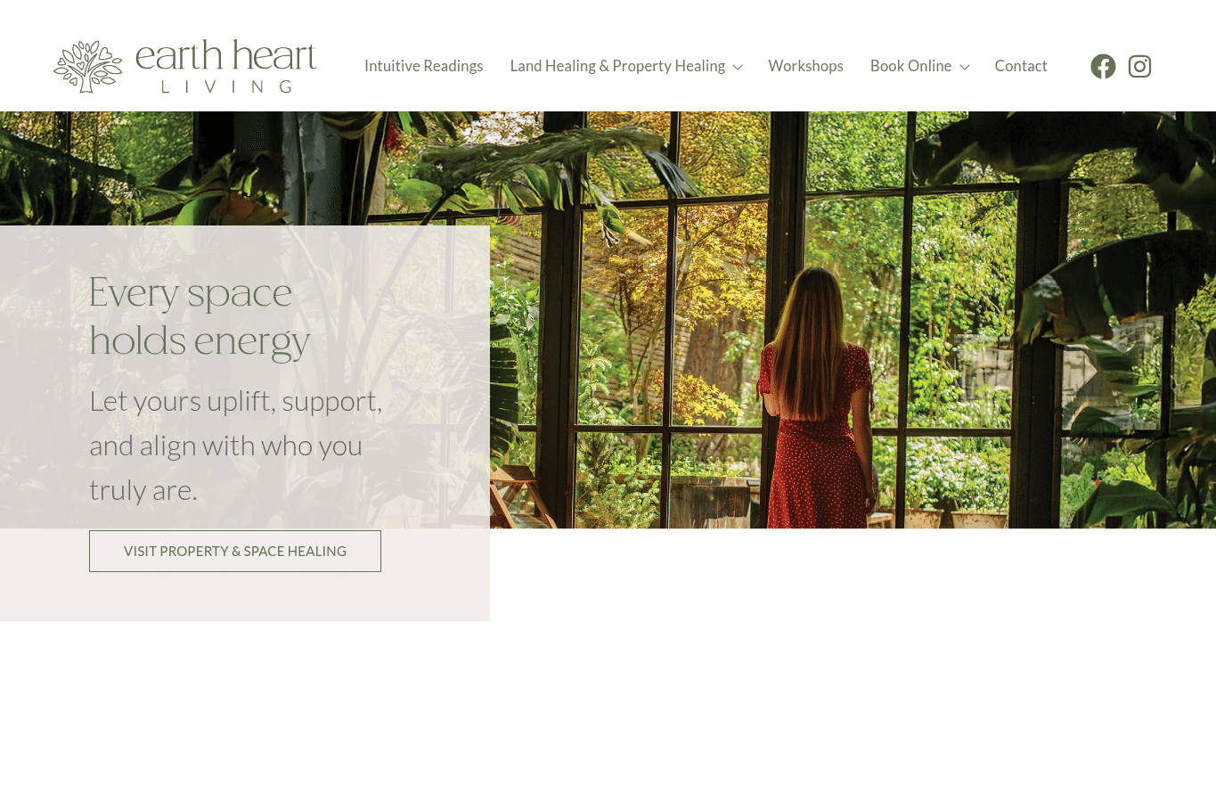 Screenshot preview of earthheartliving.com.au