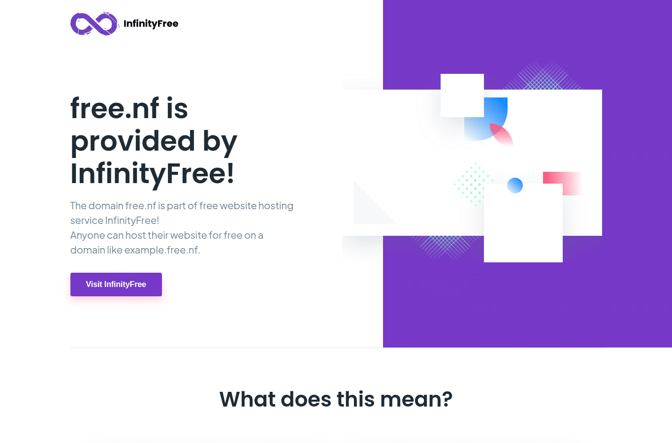 Screenshot preview of free.nf