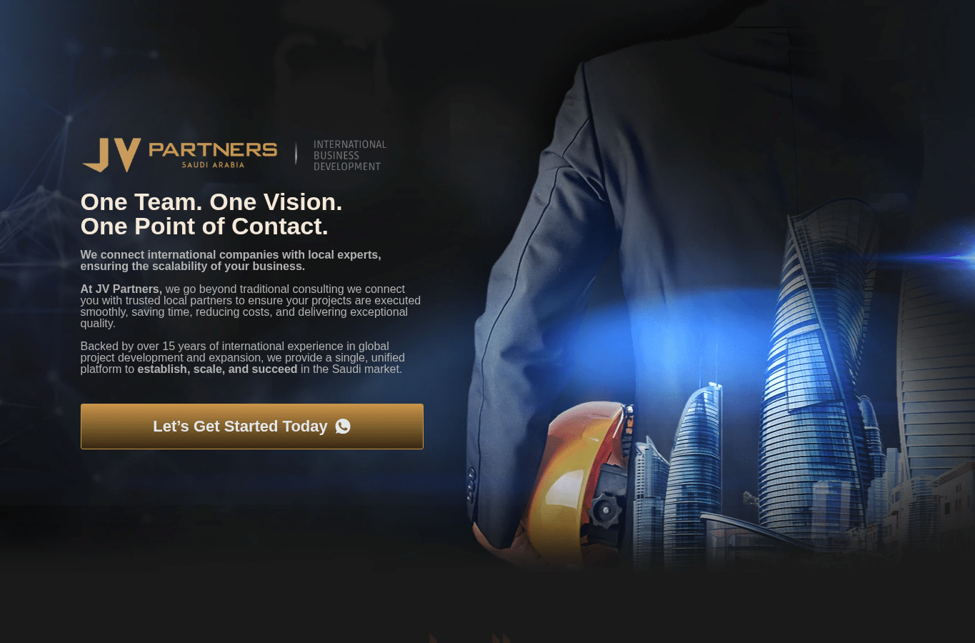 Screenshot preview of jvpartnersgroup.com