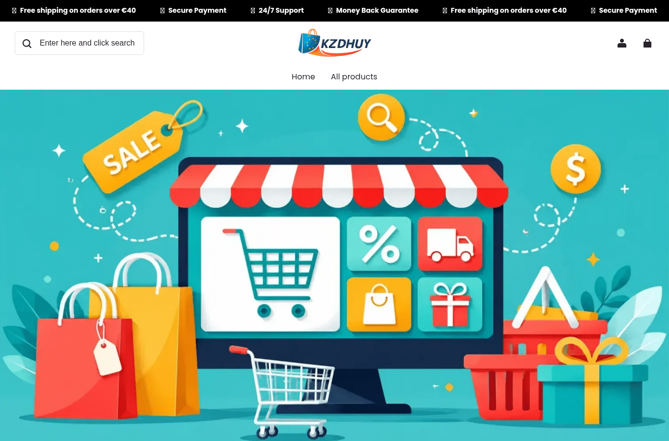 Screenshot preview of kzdhuy.com