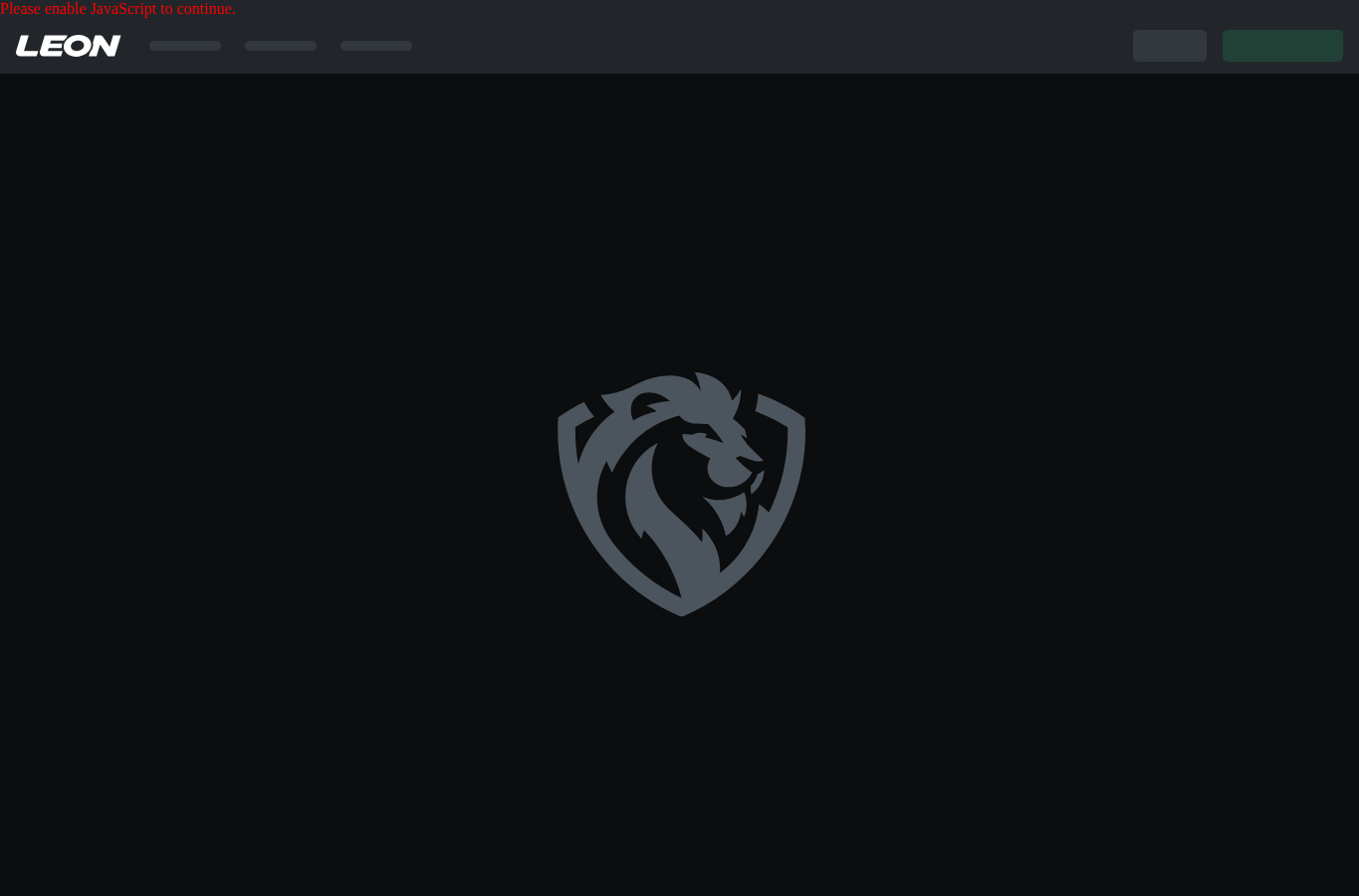 Screenshot preview of leon.bet