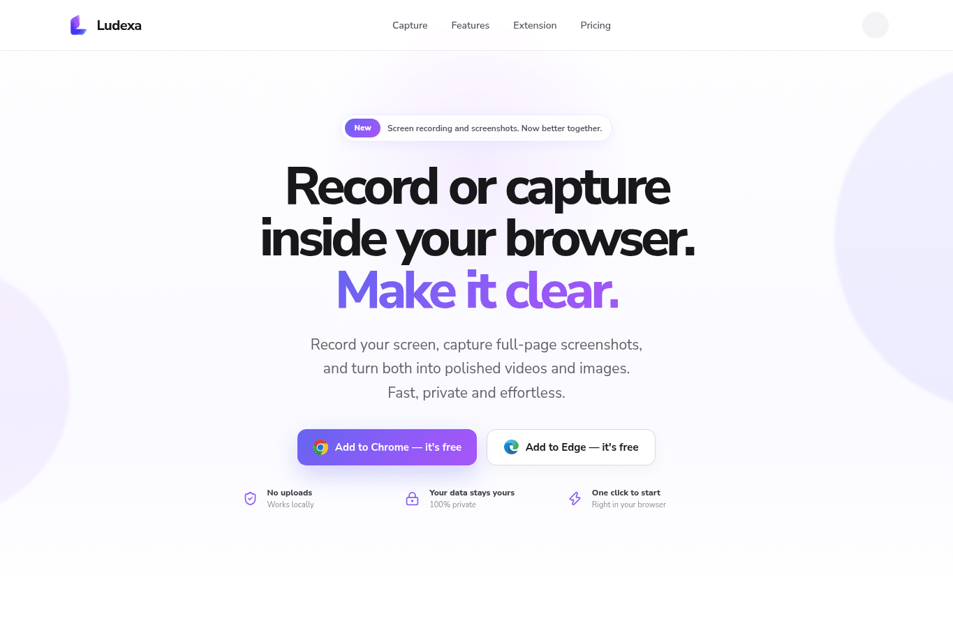 Screenshot preview of ludexa.io