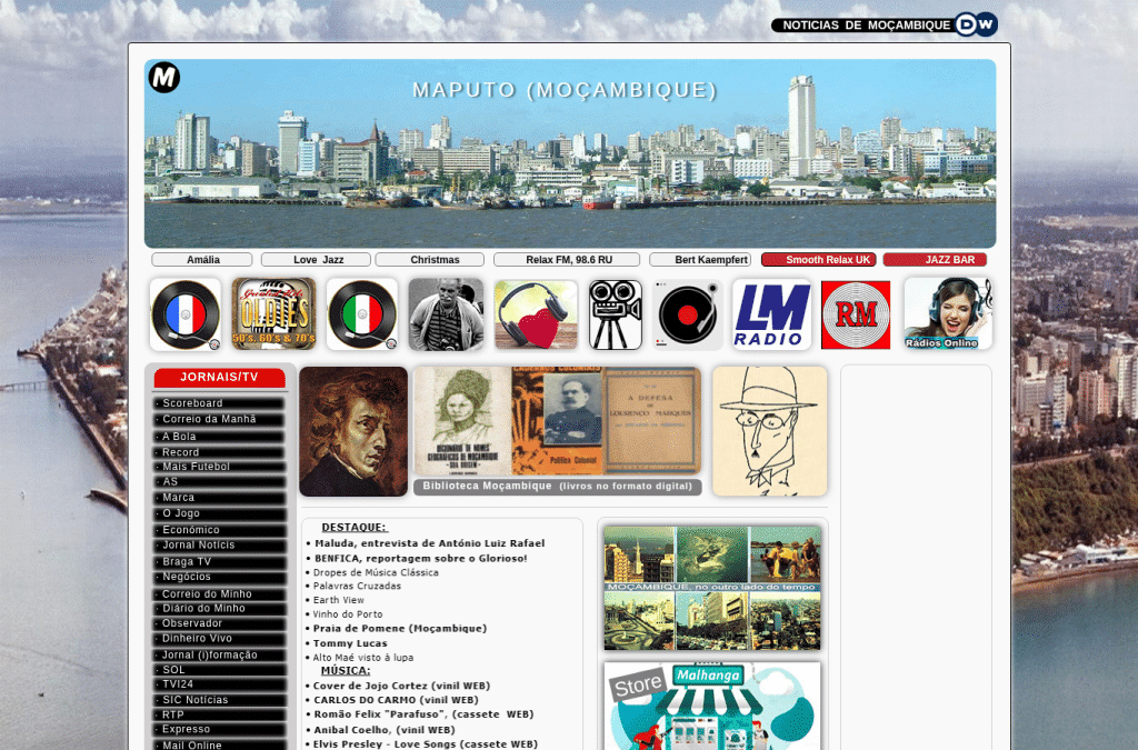 Screenshot preview of malhanga.com