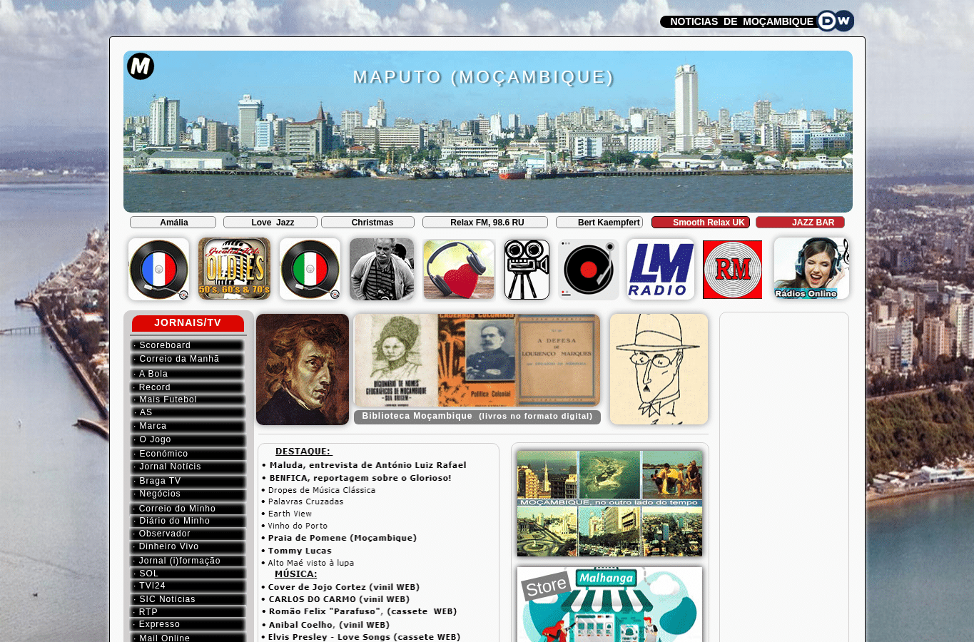 Screenshot preview of malhanga.com