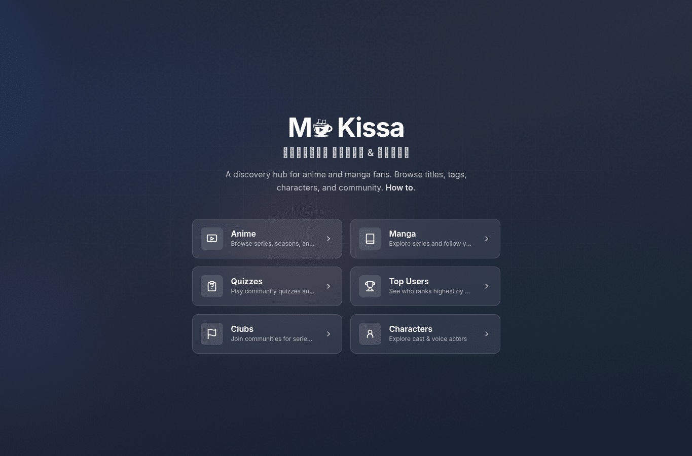 Screenshot preview of mkissa.to