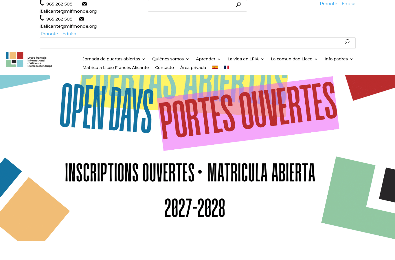 Screenshot preview of mlfalicante.org
