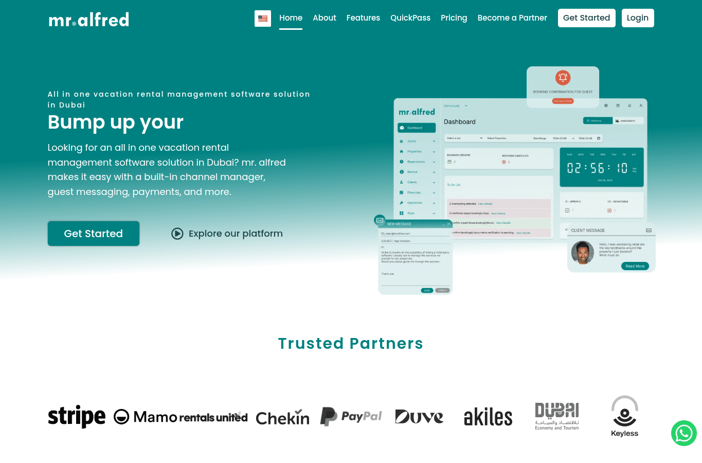 Screenshot preview of mralfred.com