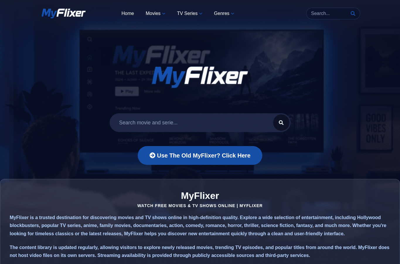 Screenshot preview of myflixerr.top