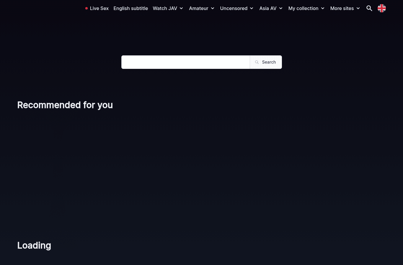 Screenshot preview of njavtv.com