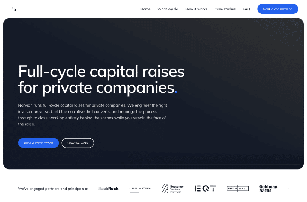 Screenshot preview of norvianfinancialadvisory.com