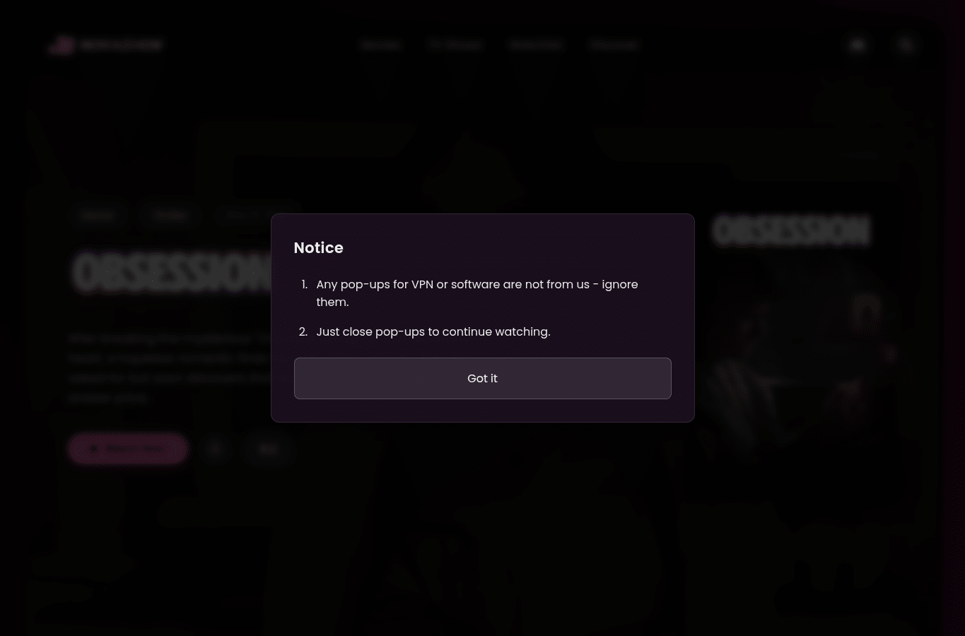 Screenshot preview of novashow.live