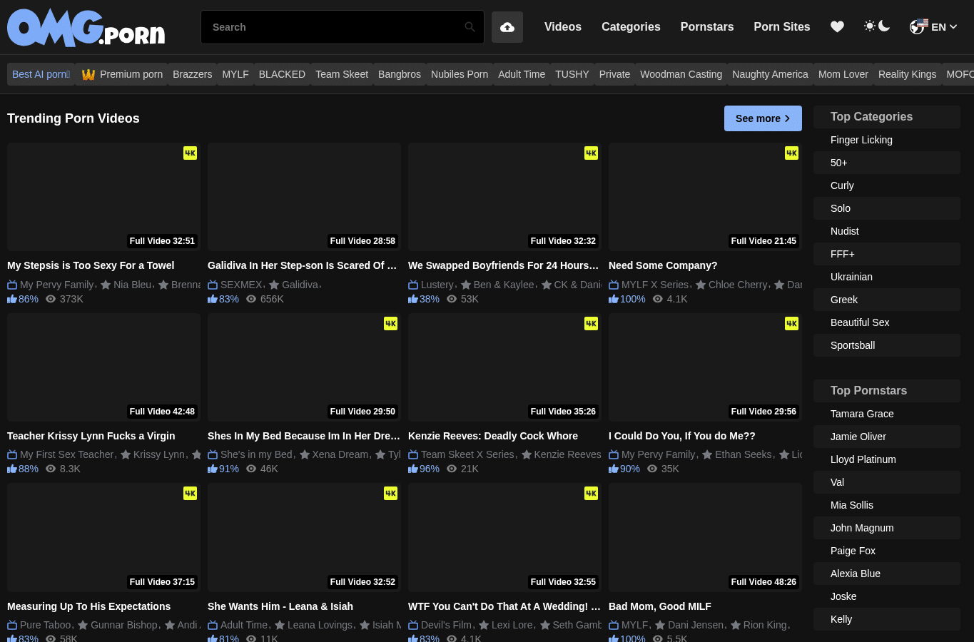 Screenshot preview of omg.porn