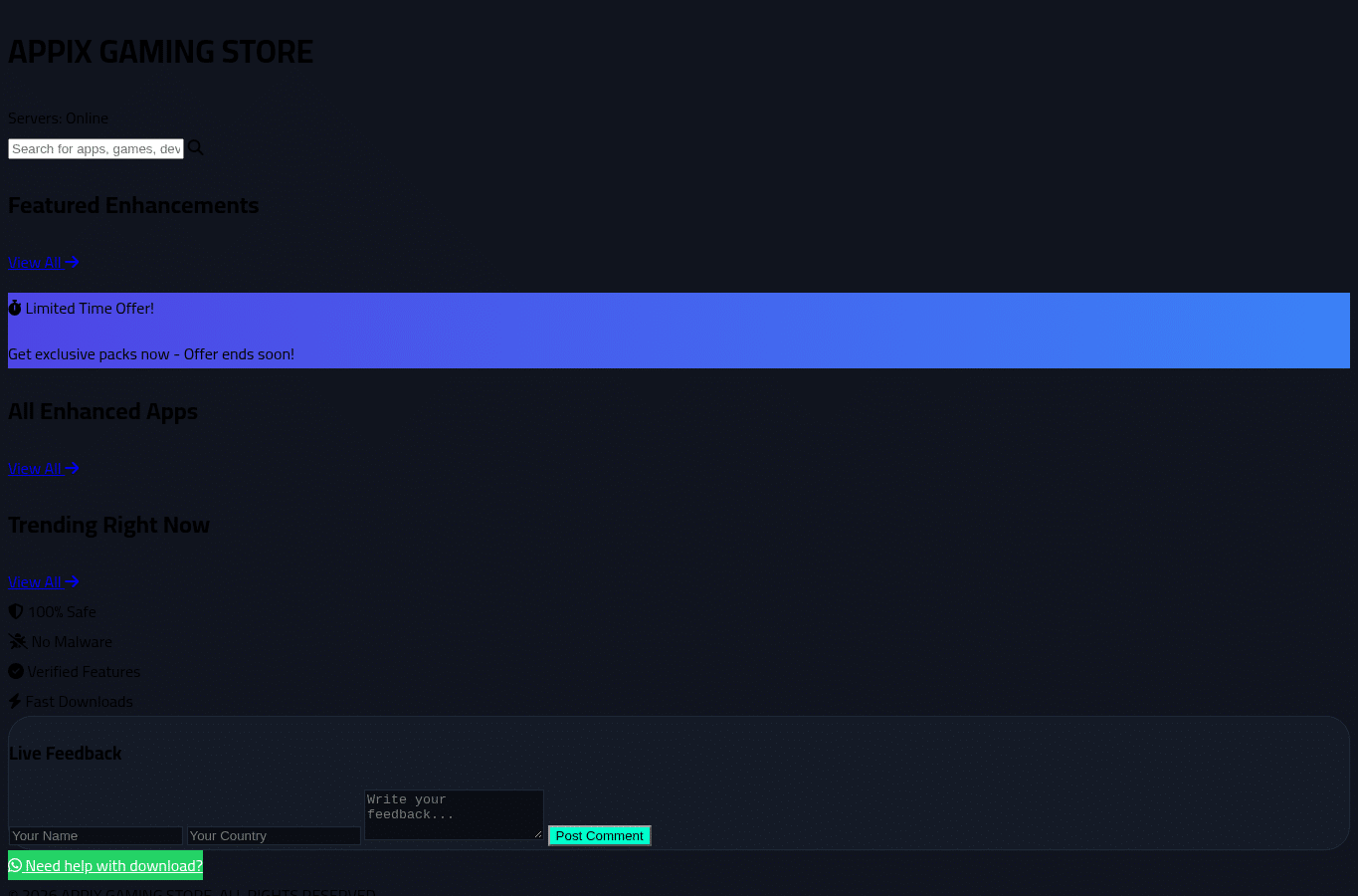 Screenshot preview of pixelono.online