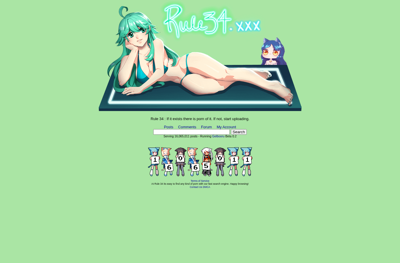 Screenshot preview of rule34.xxx