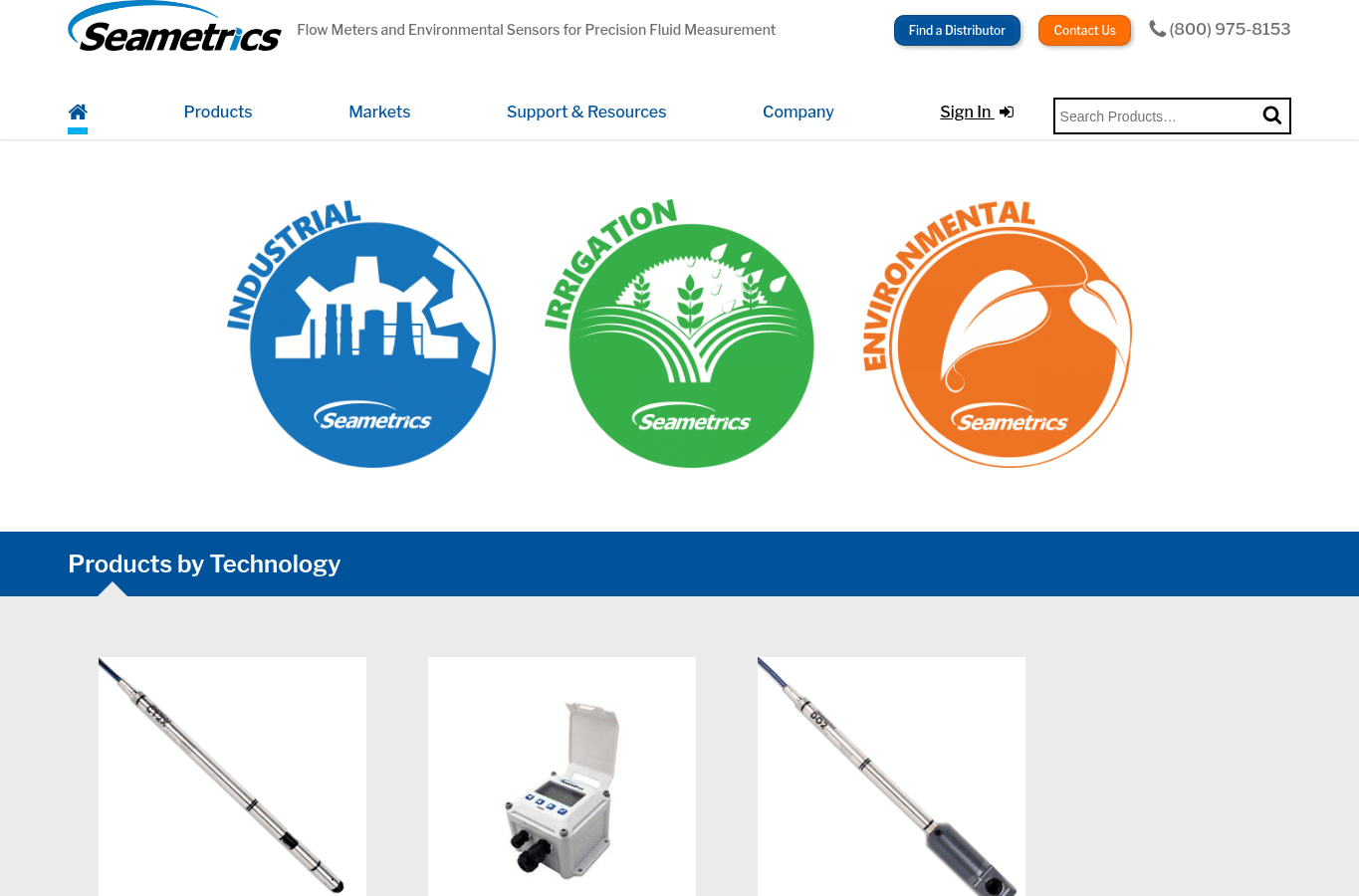 Screenshot preview of seametrics.com