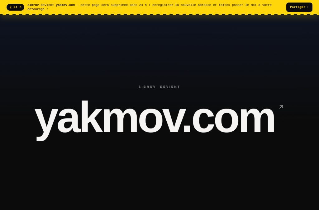 Screenshot preview of sibruv.com