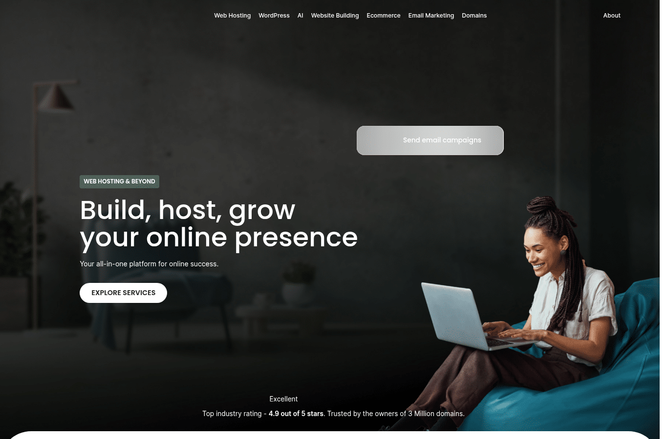 Screenshot preview of siteground.com