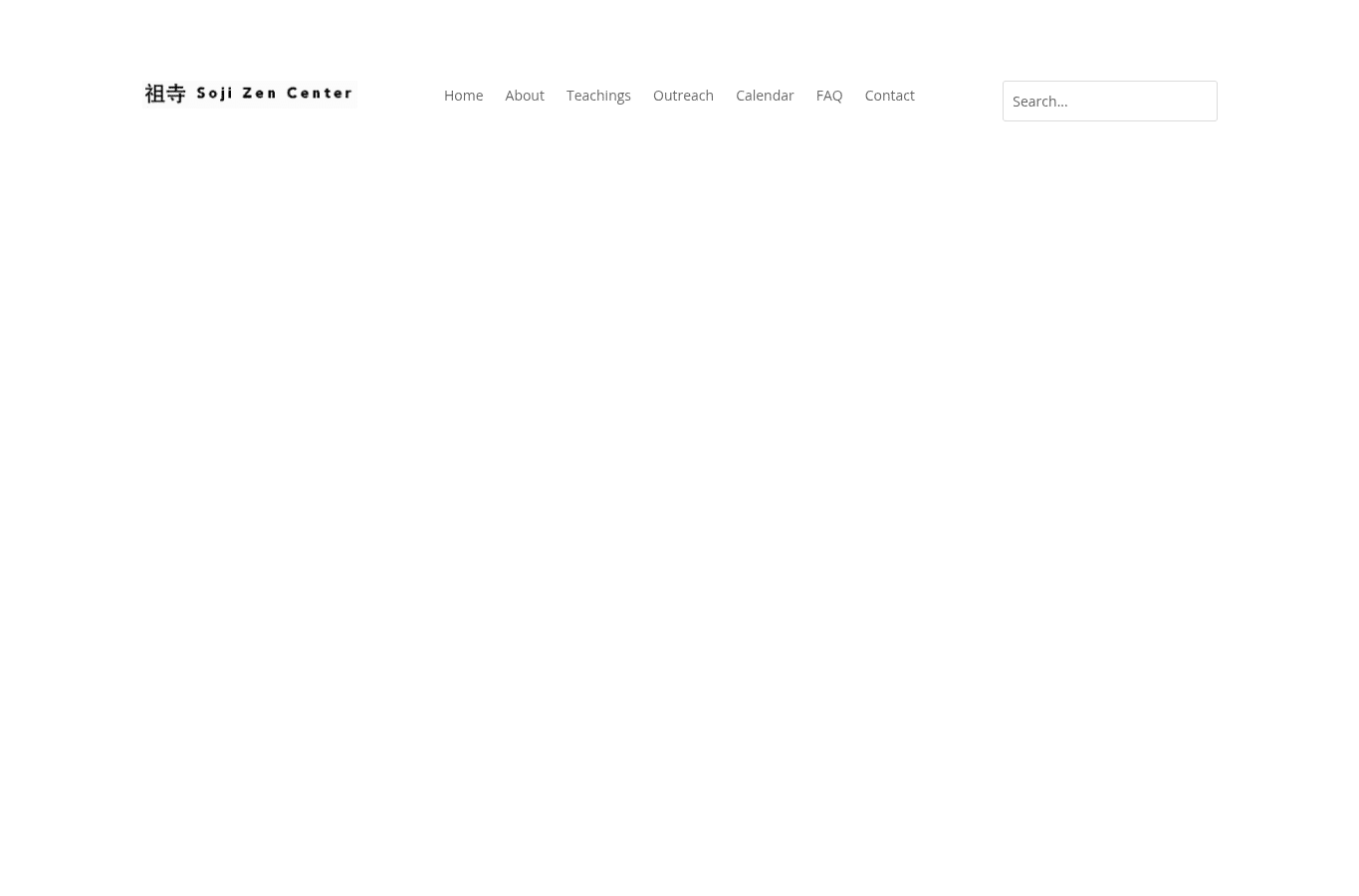 Screenshot preview of sojizencenter.com