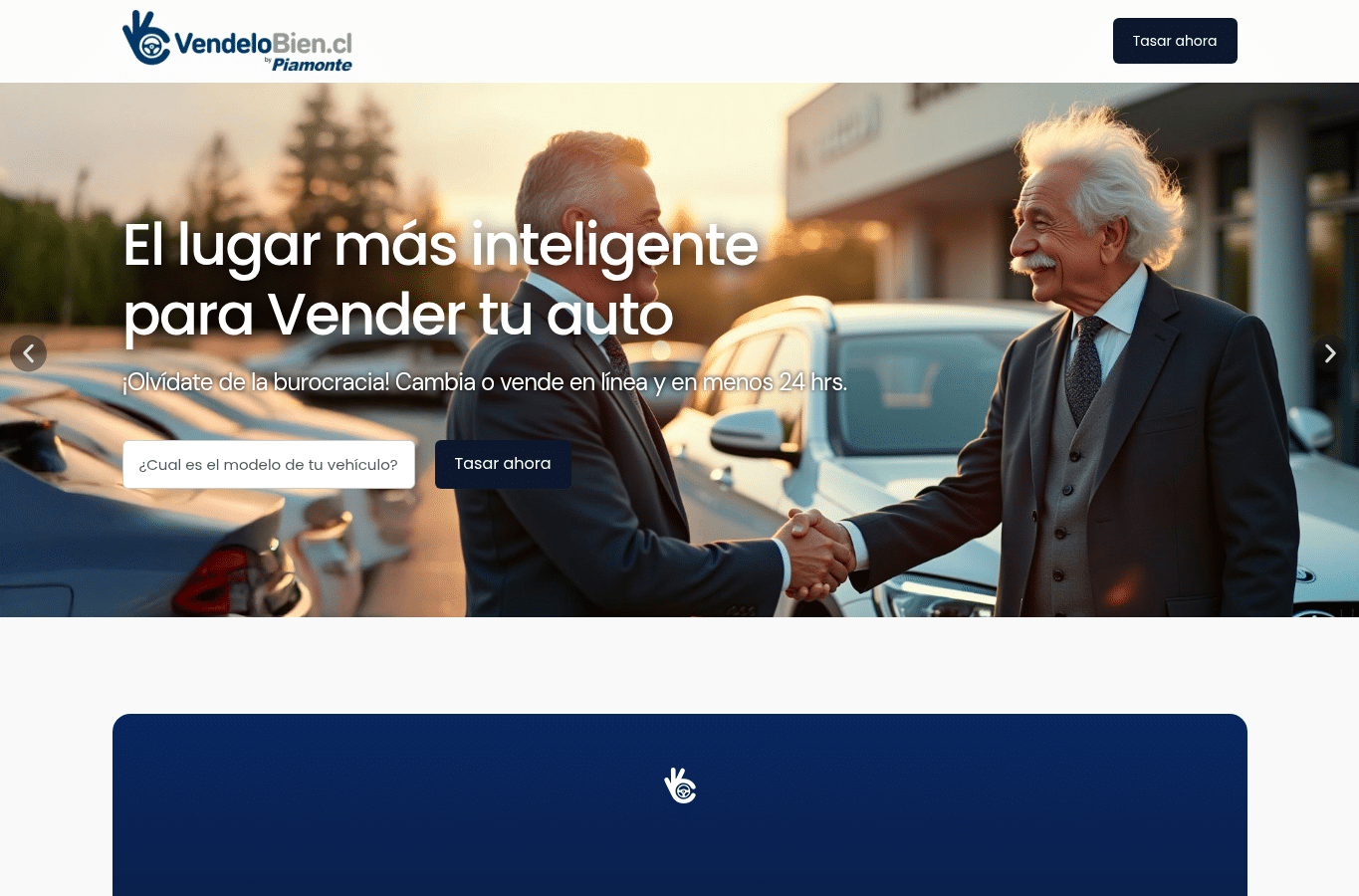 Screenshot preview of vendelobien.cl