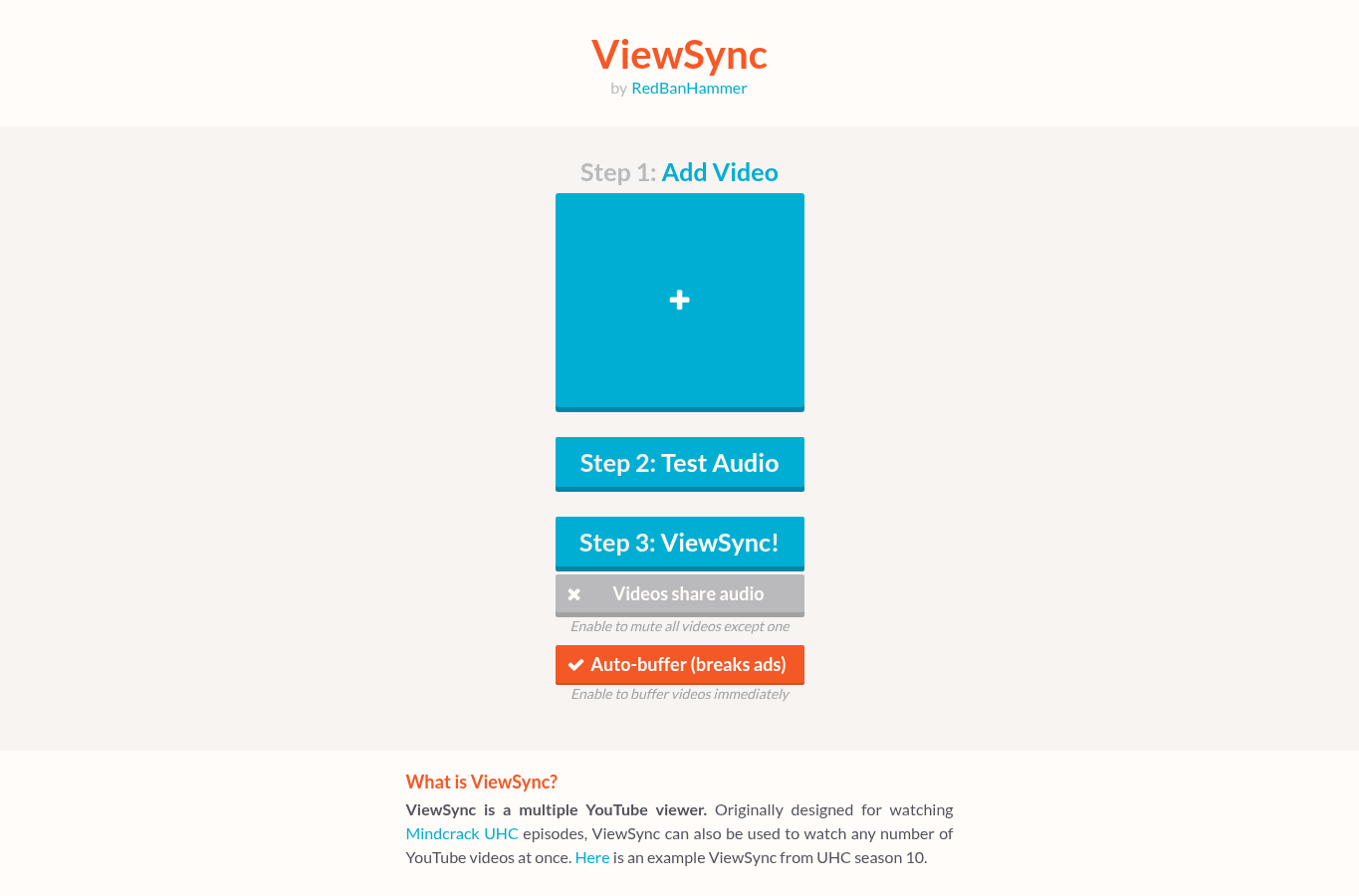 Screenshot preview of viewsync.net