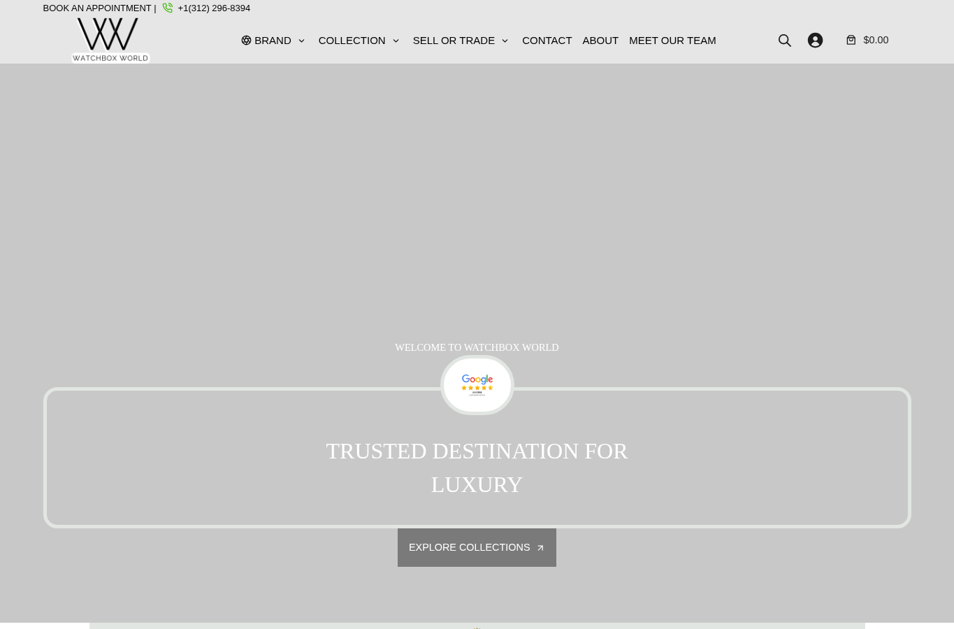 Screenshot preview of watchboxworld.com