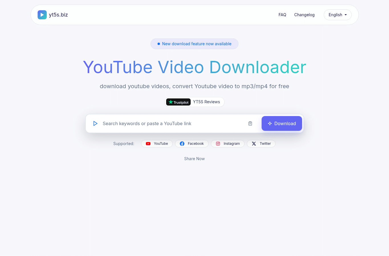 Screenshot preview of yt5s.rip